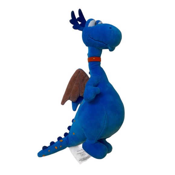 Disney Store Plush Dragon Doc McStuffins Stuffy Blue 9" - Picture 5 of 5